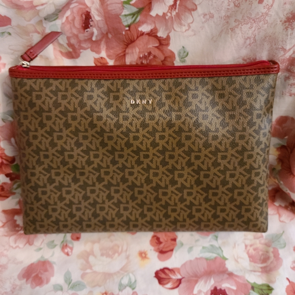 DKNY clutch/cosmetic bag